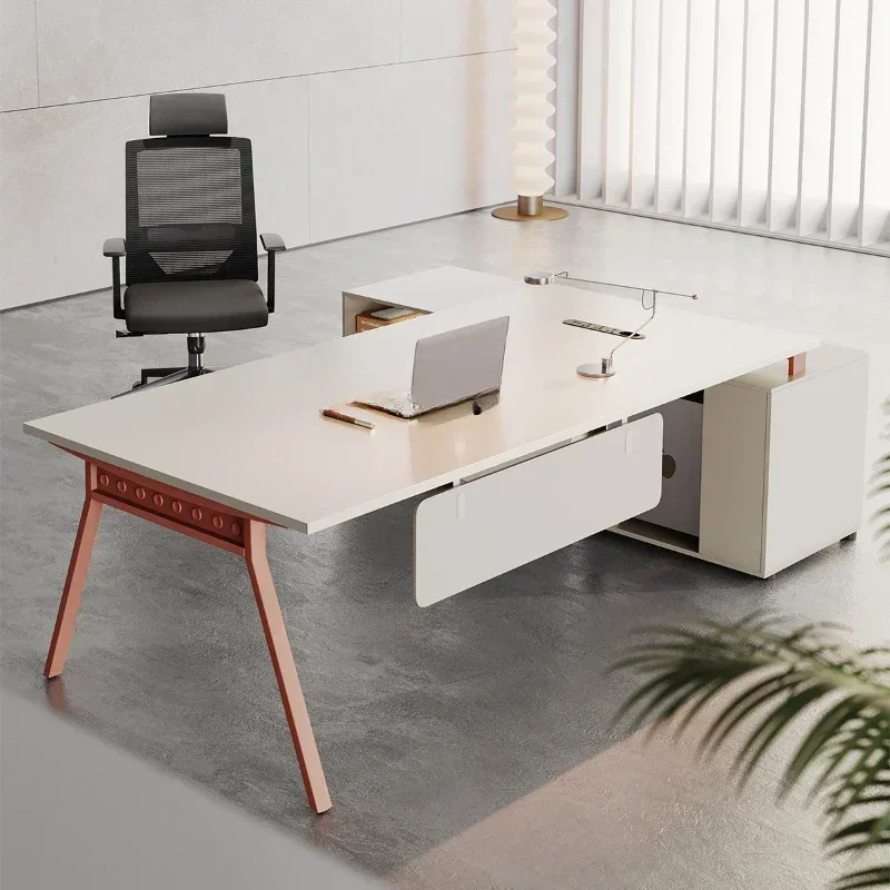 Boss Desk Simple Modern Office Desk for Boss Single Office Desk Manager Office  Chair