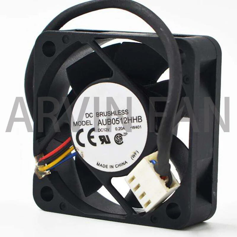 

Original 2pcs AUB0512HHB DC12V 0.2A W401 5CM 5015 Server Cooling Fan 50x50x15mm Pwm 4Pin