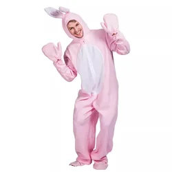 Cute Pink Big Bunny Cosplay Costumes  Anime Cosplay Easter Bunny Stage Costume for Men and Women Cos Animal Costume