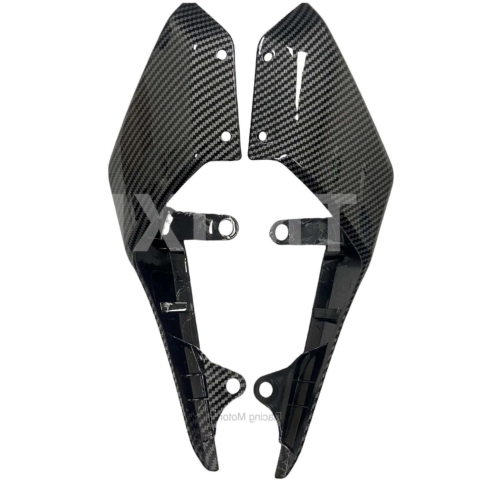 For Yamaha MT-07 Mt 07 Motorcycle Rear Side Cover Fairing ABS Plastic Carbon Fiber Body Kit | Racing Motor Store