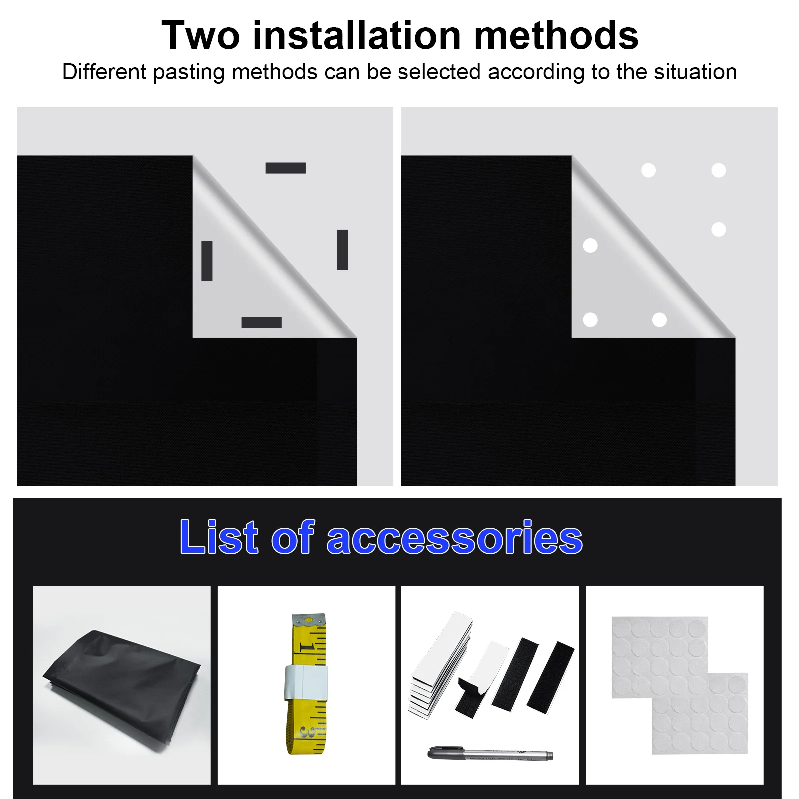 1-3 م * 1.45 م قماش مظلة. هناك ثلاثة أحجام للاختيار من بينها. يمكن تشذيبها بحرية. قماش مظلة بلونين.