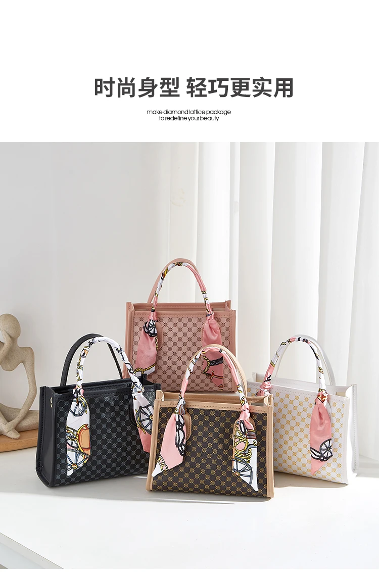 PU-Leder Casual Crossbody-Taschen für Damen Luxus Designer Handtasche Große Kapazität Reise-Schultertasche Sac – Detail 6