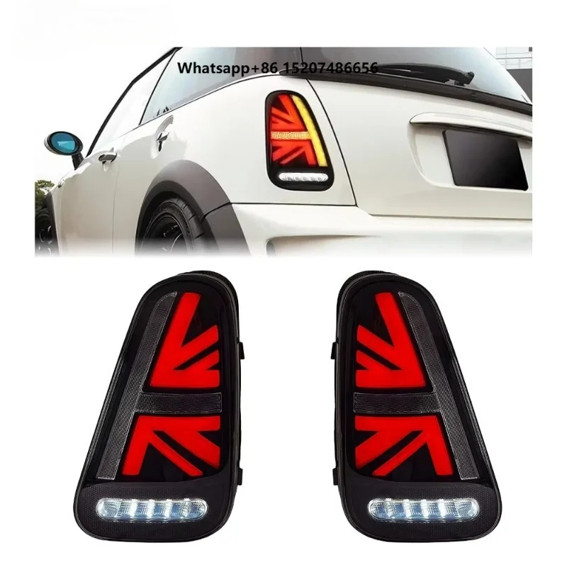 R50 Taillight 2001-2006 R52 R53 Upgrade Hatchback Convertible DRL LED Light Tail Lamps Rear Assembly for