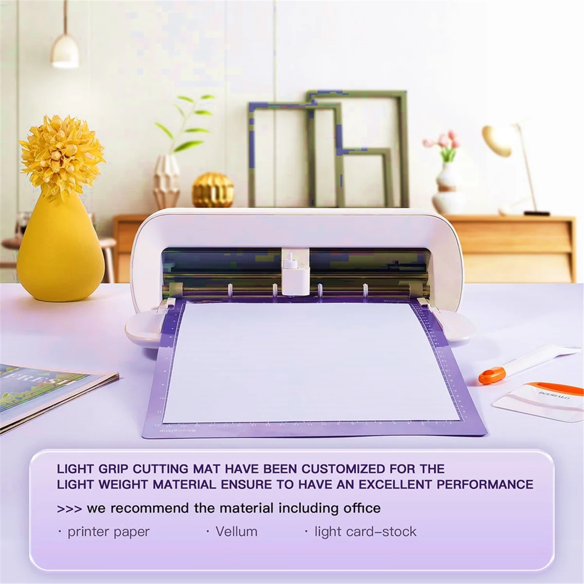 Cutting Mat for Cricut Joy Xtra, (StandardGrip, StrongGrip, LightGrip)12 x 8.5Inch, Adhesive Cutting Mats(6 Pack)