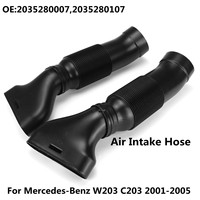 Car Air Intake Duct Hose Intake Manifold for Mercedes-Benz W203 C320 C240 2001-2005 Pair Air Intake Pipe Auto Parts Accessories