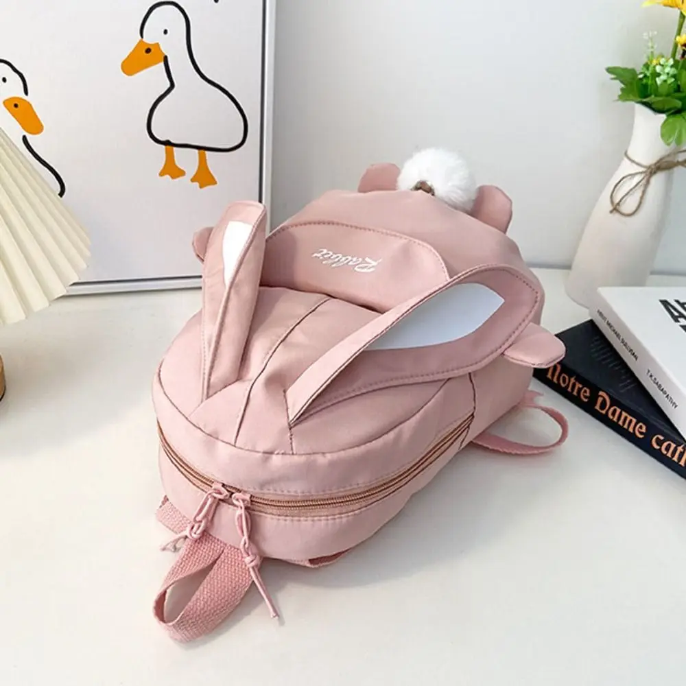 New Fashion Children School Bags Bunny Portable Backpacks Kids Travel Rucksacks Cute Boys and Girls School Book Backpack 20L