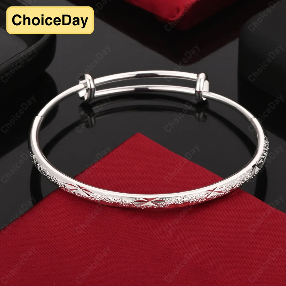 

ChoiceDay 925 sterling silver exquisite fine sparkling bracelet for women party gift jewelry accessories wedding