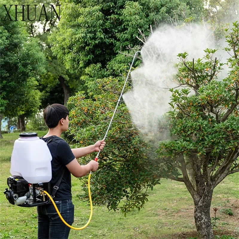 Agricultural Automatic 4-stroke Seeder Knapsack Fertilizer Spreader High Power 30L Fertilizer Machine