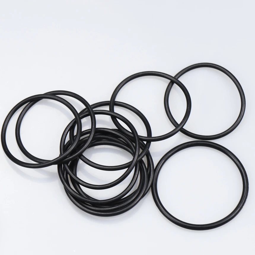 2-318mm ID 1mm 1.5mm Thicknees CS Black ORing Plumbing Repair Washer Gasket Joint Sealing Buna-N NBR Rubber Seal O-Ring O Ring