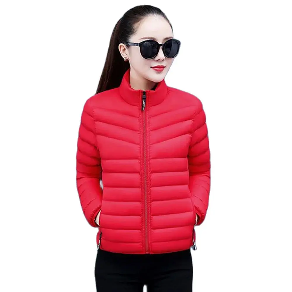 

Cotton-padded Jacket Women's Tide Ins Autumn And Winter 2024 New Western-style Stand-up Collar Fashion Joker Cotton-padded Jacke