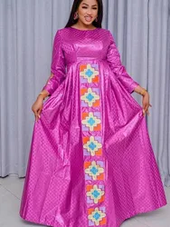 Traditioanal Wedding Bazin Riche Long Dresses For Nigeria Women Boubou Sexy Evening Gowns Top Quality Bazin Riche Dashiki Robe