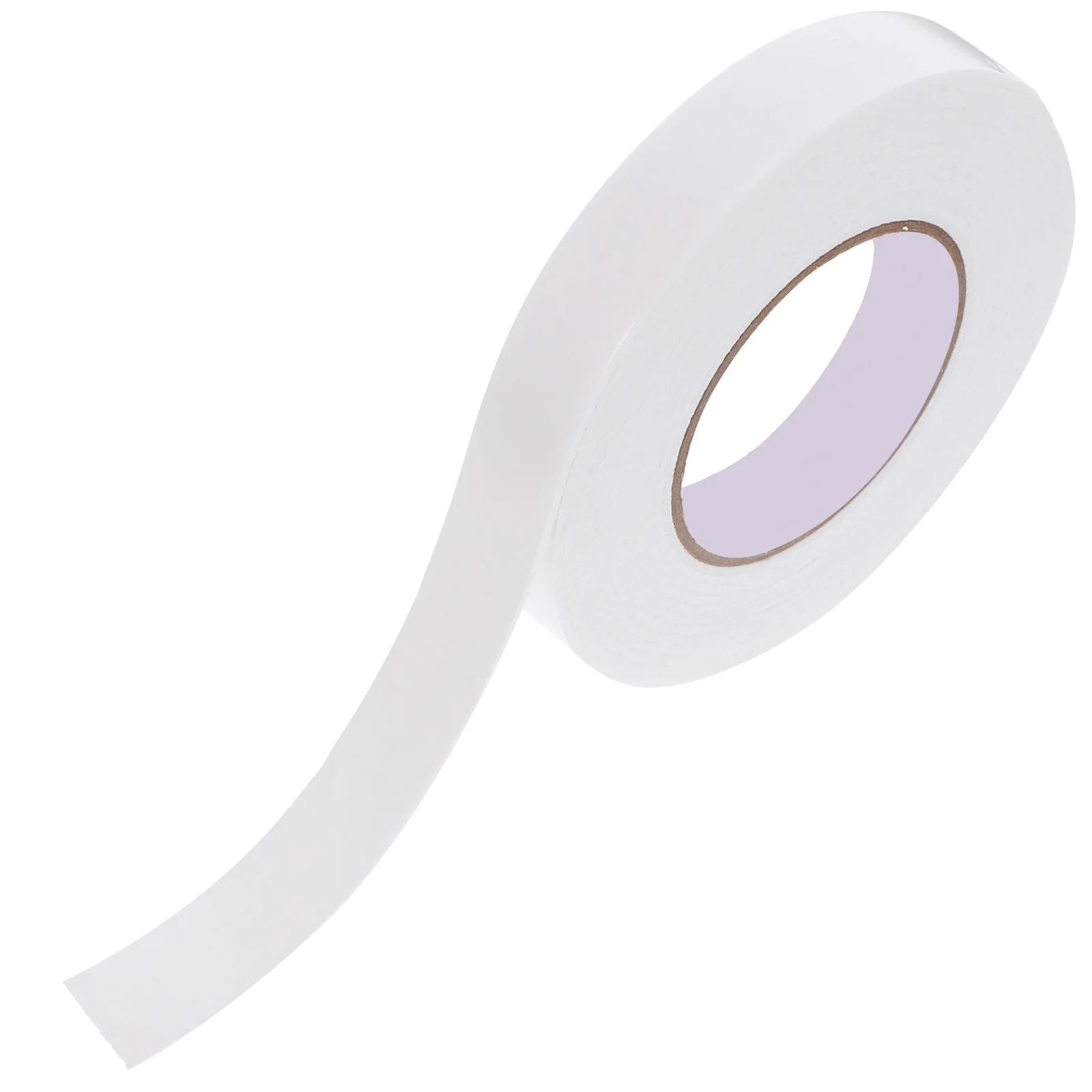 شريط رغوي مزدوج الجوانب 1 لفة بيضاء من البولي ايثيلين عالية الكثافة لاصق قوي مقاوم للماء مقاوم للحرارة للمنزل والمكتب DIY تركيب على الحائط