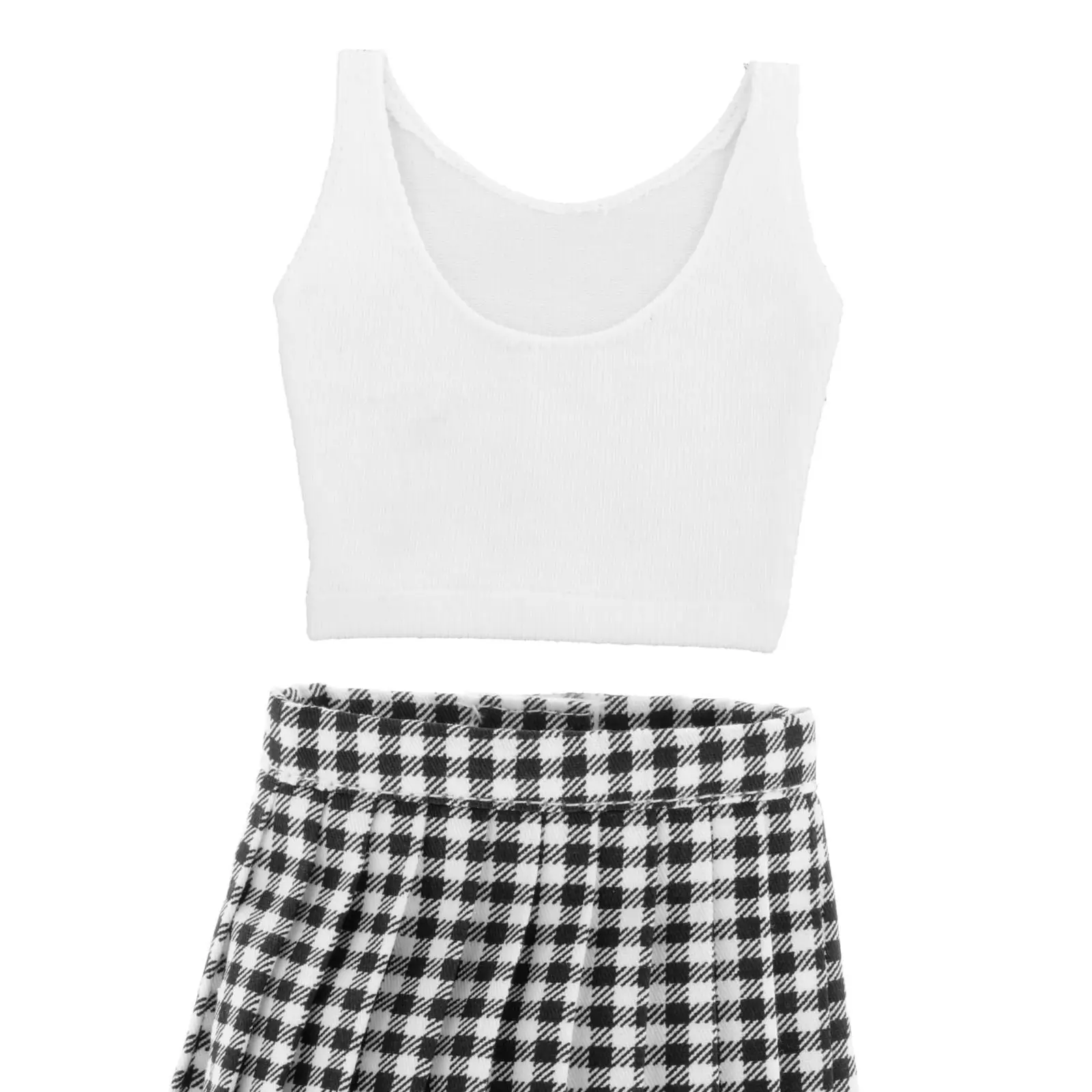 おしゃれな美しい服プリーツスカート布1/3女の子ギフト