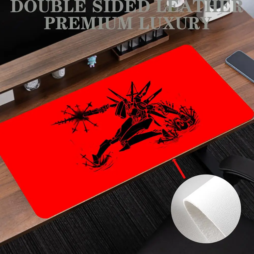 

Anime Desk accessories Mouse Pad PU Leather Waterproof Keyboard First-person Shooter Games U-ULTRAKILL Mouse Pad Large Size Office Desk Protector Mat Desktop Keyboard Desk Pad Gaming Mousepad PC Accessories