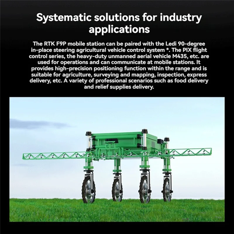 ABMF-ANT-B10 Base Station Antenna RTK UFO High Precision GNSS Beidou GPS Autonomous Driving