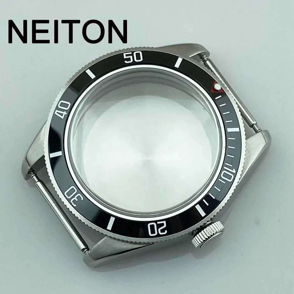 NEITON 39mm sapphire watch case NH35 NH36 watch strap width 20mm