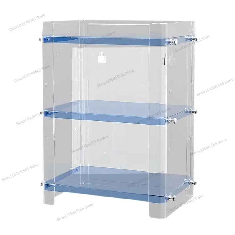 For makeup table storage rack, toilet storage, no punching, bathroom rack, wall-mounted multi-layer
