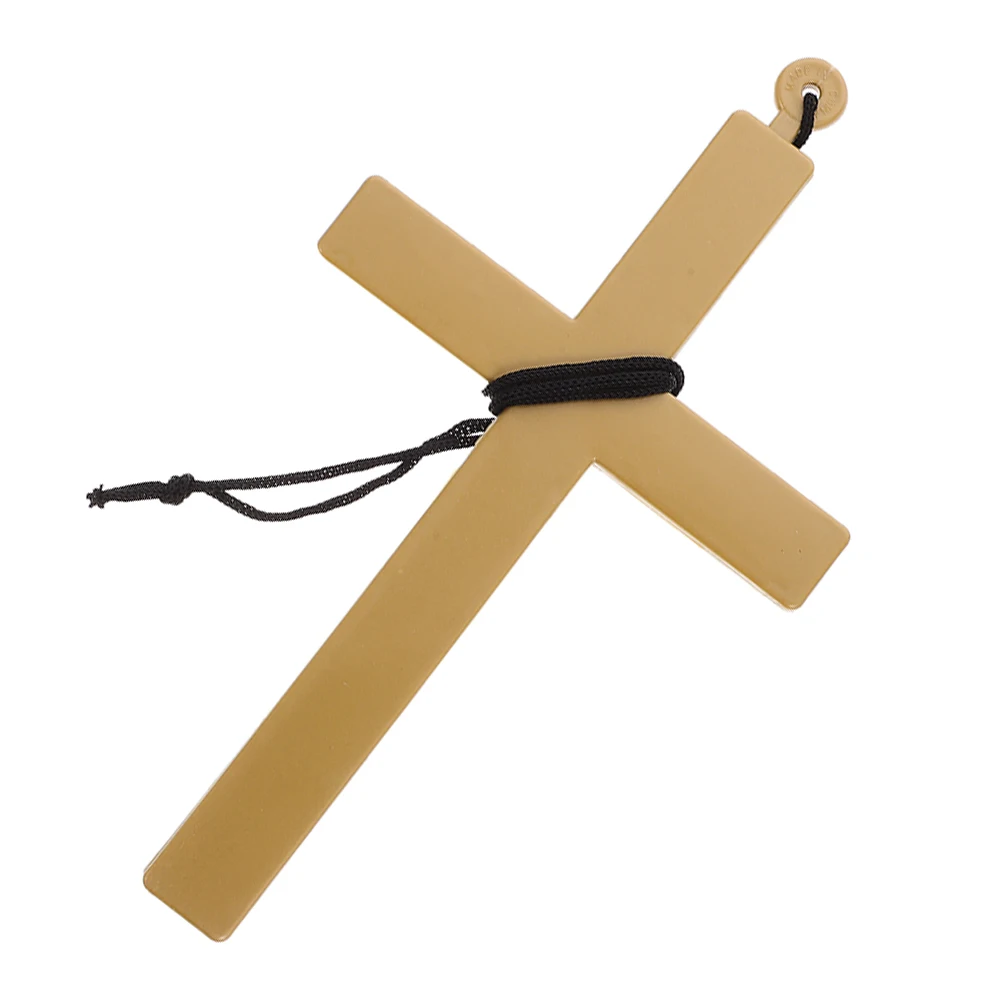 

Elegant Cross Jewelry Decoration Necklaces Costume Pendant Traditional European Design Plastic Crafts Exquisite