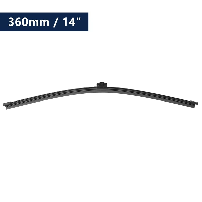 Rear Windshield Wiper Blade Arm Set 360Mm 14 Inch For Touareg 2010-2018 Rear Wiper Arm & Blade