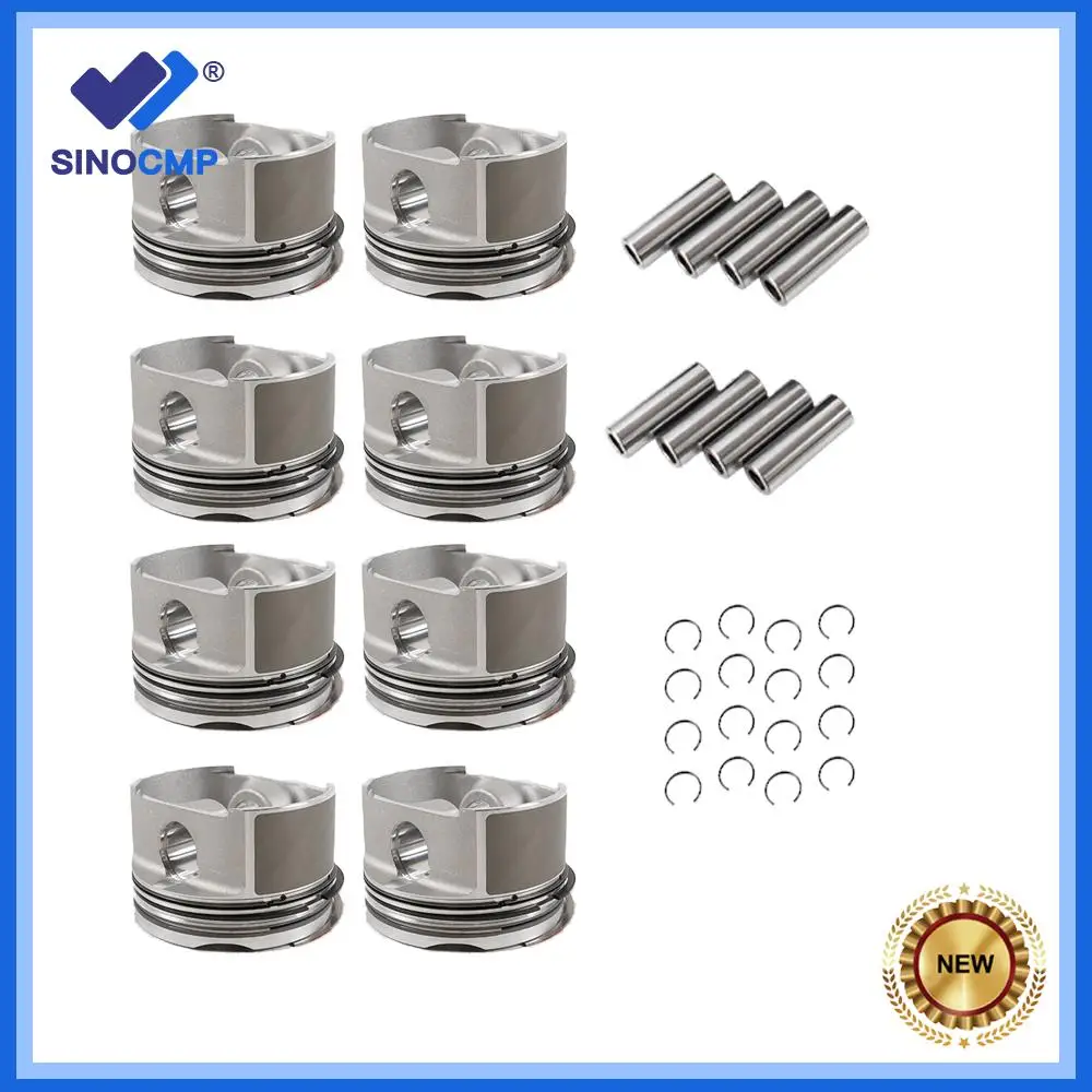 

Комплект из 8 поршней и поршневых колец STD Φ93мм для Porsche Cayenne Turbo S 4.5T M48.50 955 9PA 94810303164, автозапчасти