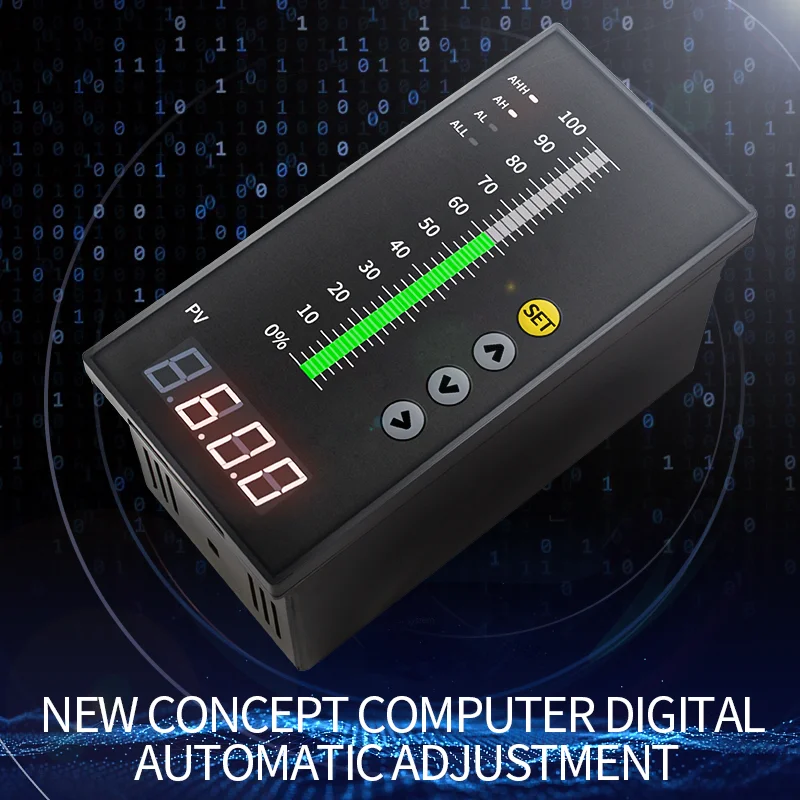 Controlador Automático de Nivel de Líquido, Indicador Digital de Nivel de Agua, Instrumento de Control de Nivel de Tanqu