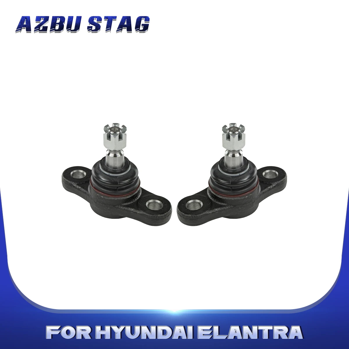 AzbuStag 2Pcs Front Lower Ball Joint Suspension for Hyundai Elantra Kia Forte Optima Rondo 2006 2007 2008 2009 2010 2011-2013