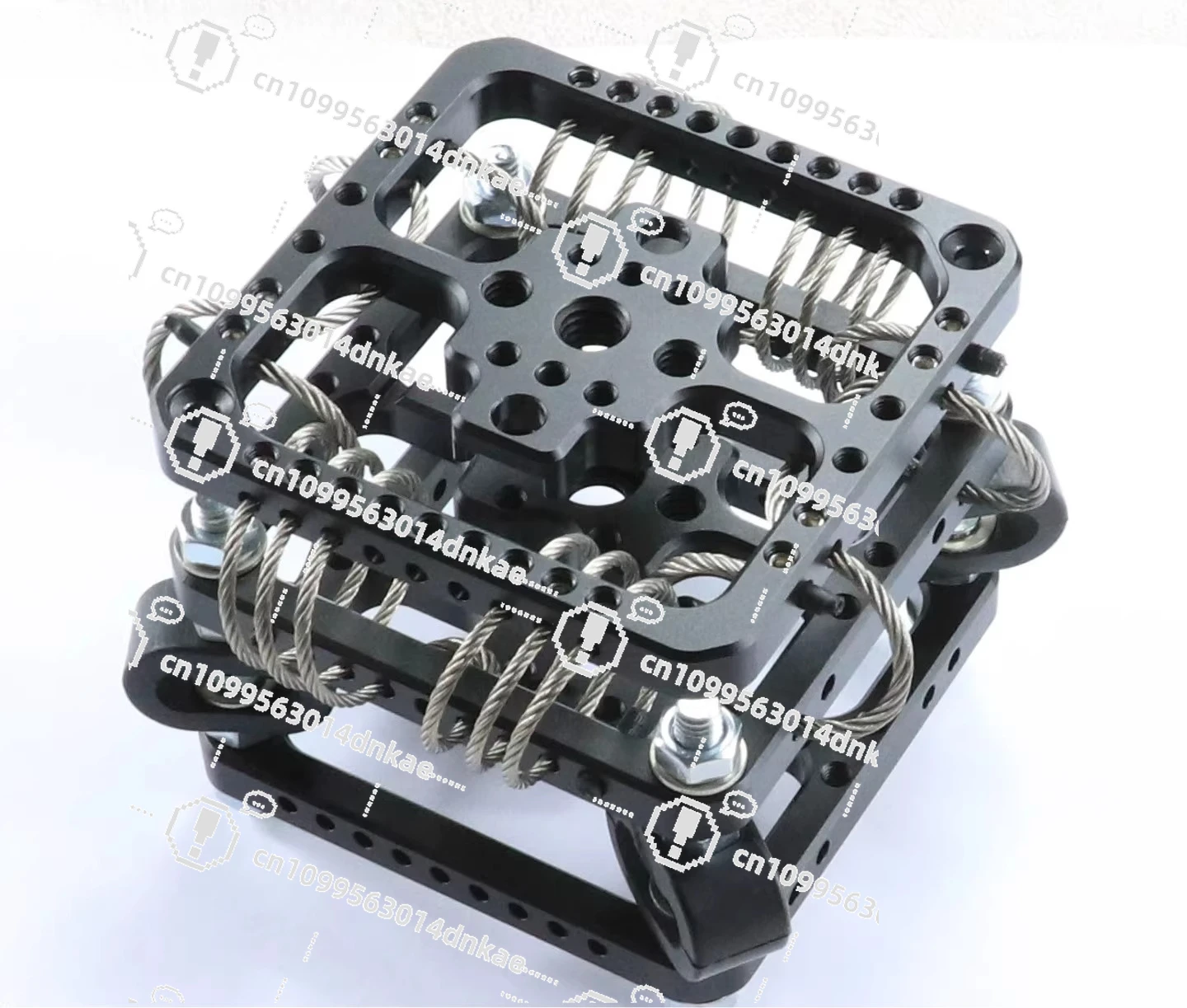 Professional Dual Shock Absorber Bracket for DSLR Mirrorless Cameras Compatible with DJI RS2 RS3 RS4 PRO Gimbal Stabilizer