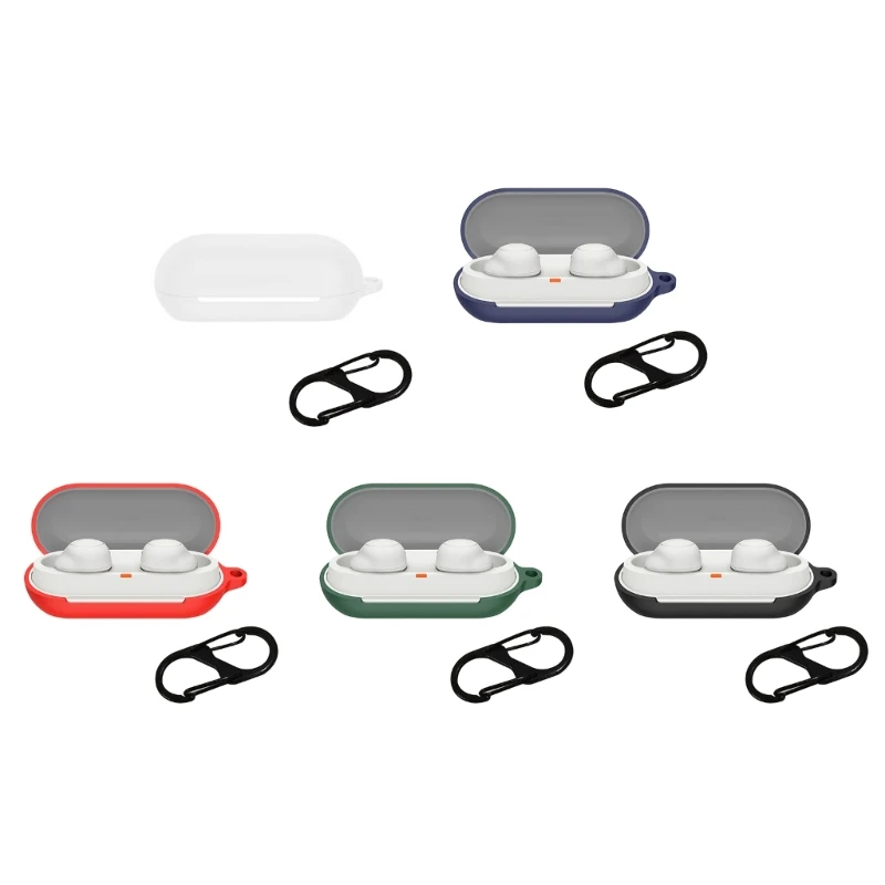 Compatible for Sony WF-C700N Earphone Cover-Shell Shockproof Anti-scratch Protect Sleeve Washable Housing Dustproof Case