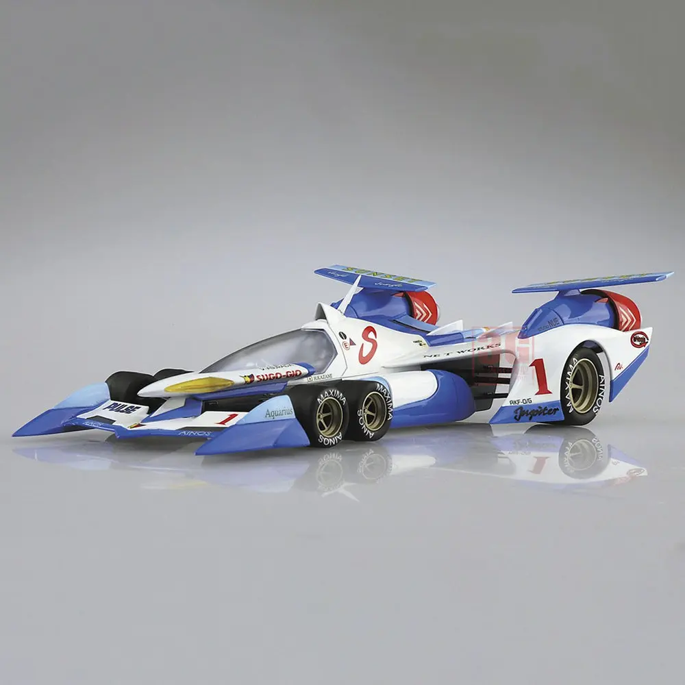 

Сборная модель-украшение DIY 1/24, высокотехнологичная гоночная коллекционная модель νASURADA AKF-0/G