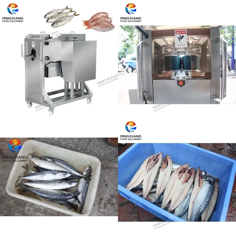 SFW Certificate FGB-170 Automatic Tilapia Cod Whitefish Trout Filleting Machine Fish Fillet Machine