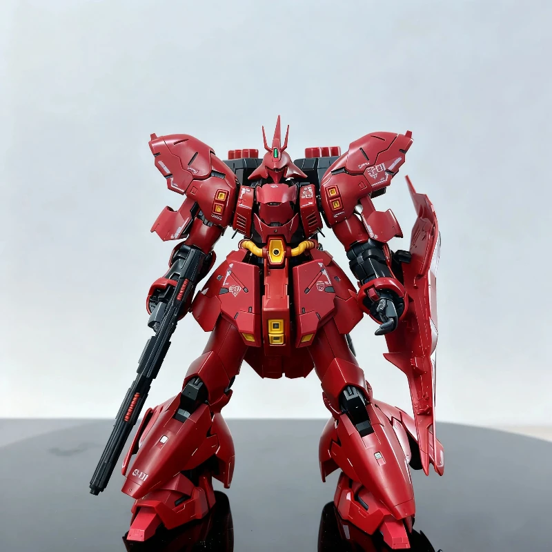 โมเดลประกอบพลาสติก GaoGao RG Sazabi ขนาด 1/144 ฟิกเกอร์แอคชั่น อนิเมะ ของสะสม พร้อมสติ๊กเกอร์น้ำ ของตกแต่งบ้าน ของขวัญ