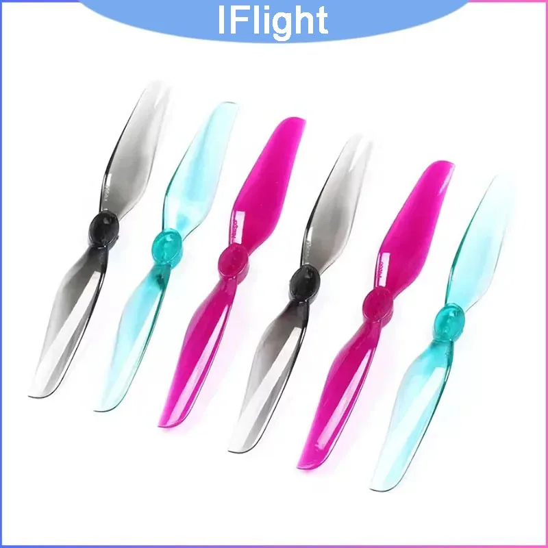 

iFlight Nazgul T4030 4" 2-Blade Propeller CW/CCW, 1.5mm Center Hole 5mm Hub Polycarbonate for FPV Racing Freestyle Drone