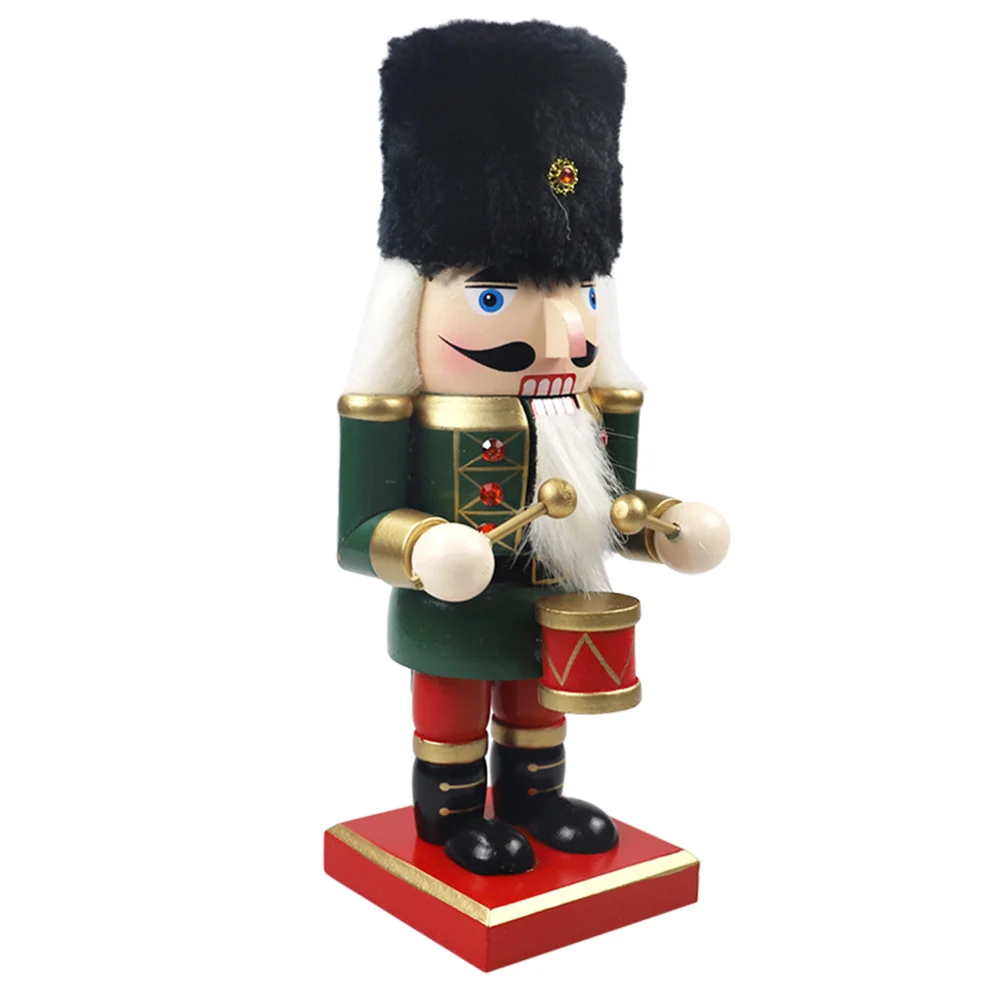 

Soldier Nutcracker Christmas Decoration Xmas Table Ornament Wooden Nutcracker Festive Decor Wooden Nutcrackers