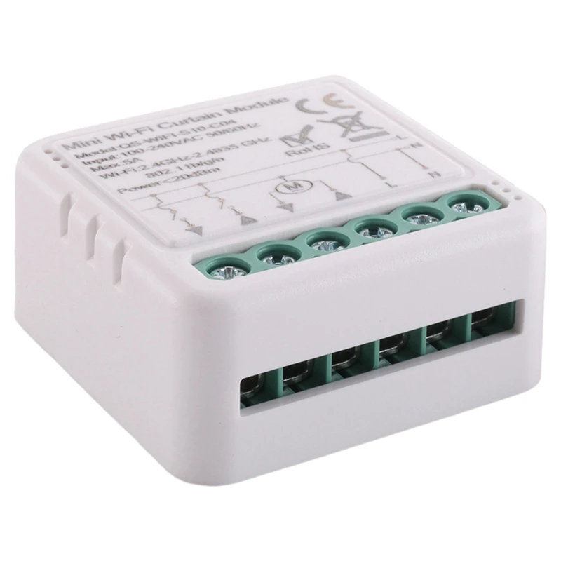 Tuya Smart WiFi Curtain Switch Module for Roller Shutter Electric Motor Smart Life APP Remote Control-DT30