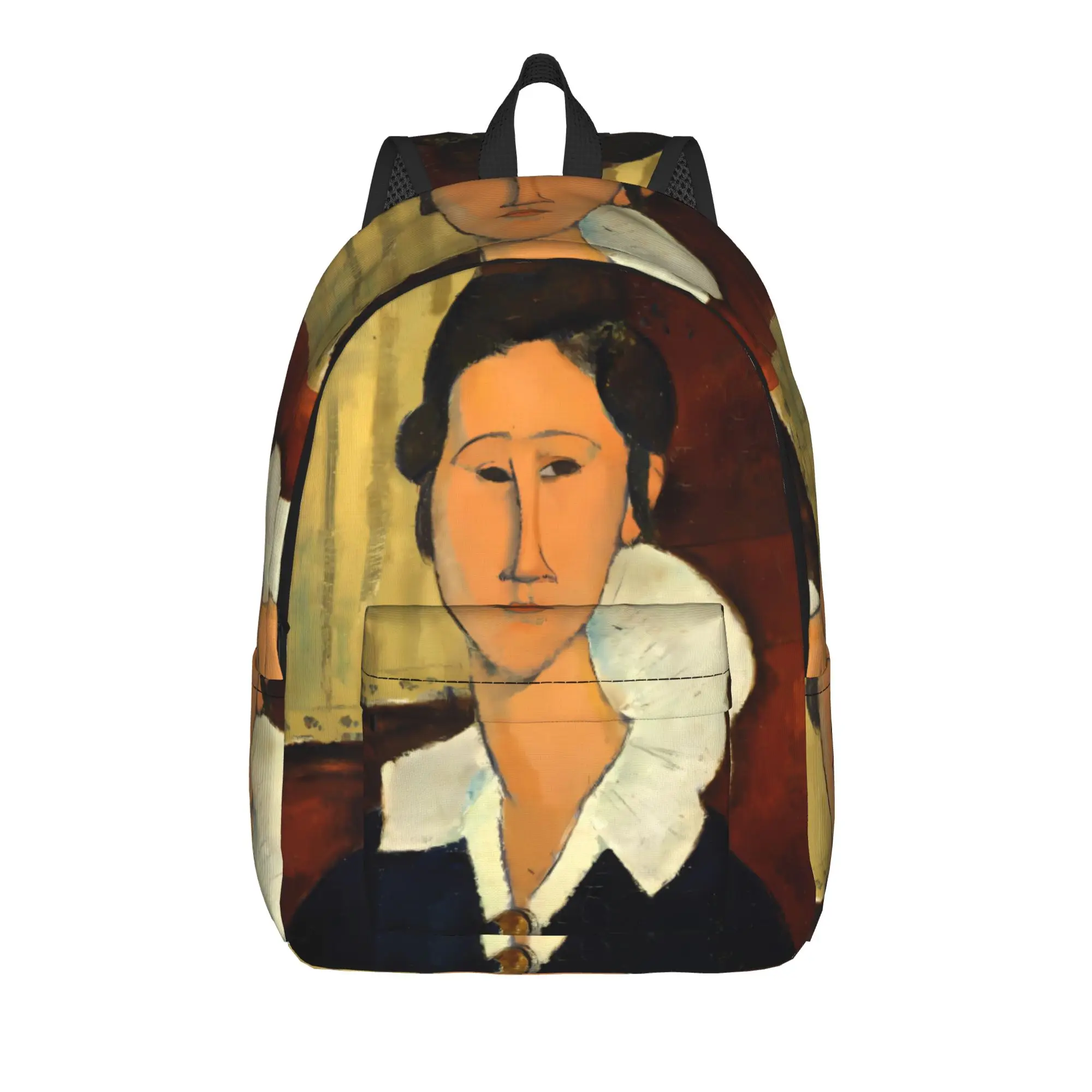 Amadeo Modigliani Print Backpack Youth  Lightweight Backpacks Polyester Leisure High School Bags College Custom Rucksack