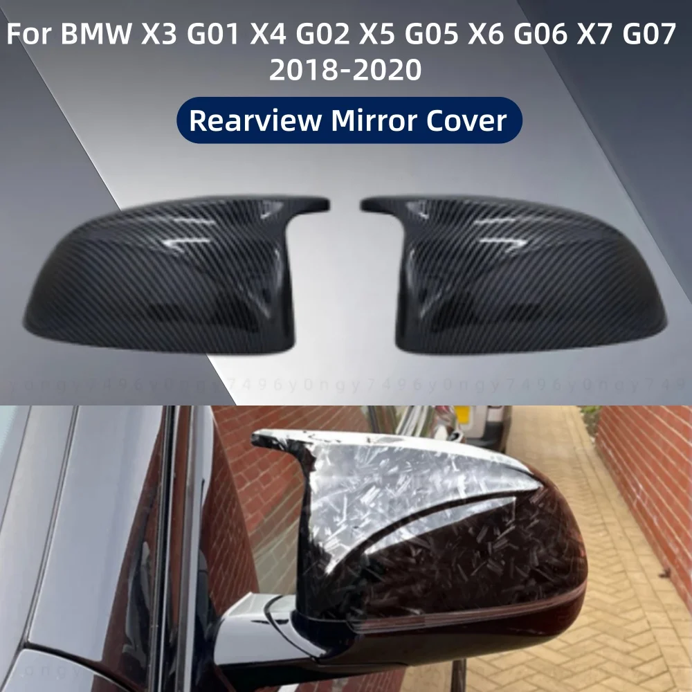 

Для BMW X3 G01 X4 G02 X5 G05 X6 G06 X7 G07 2018 2019 2020 M Стиль Черная крышка зеркала заднего вида X3M Look Крышка зеркала заднего вида