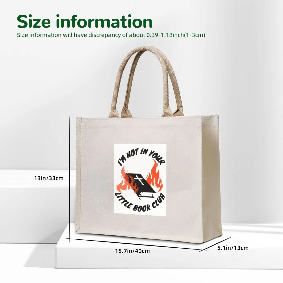 I'm not in your little book club Tote Bag tote bags men personalized tote bag Reusable bags shopper bag women