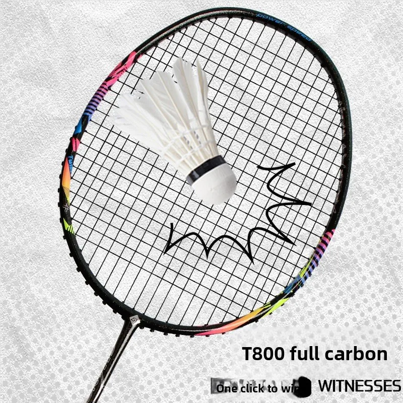 

Легкая ракетка для бадминтона, специальная ветрозащитная рама, наступательная одинарная ракетка