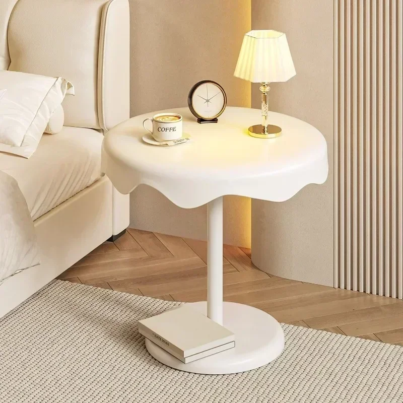 

Cream Style Coffee Table Living Room Sofa Side Table Bedroom Decorative Furniture Bedroom Nightstand 0 Formaldehyde