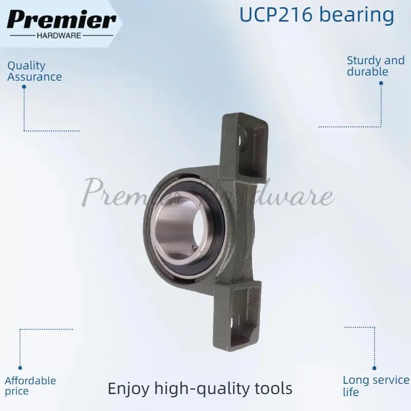 

UCP216 bearing seat High stability pillow block bearings for agricultural machinery