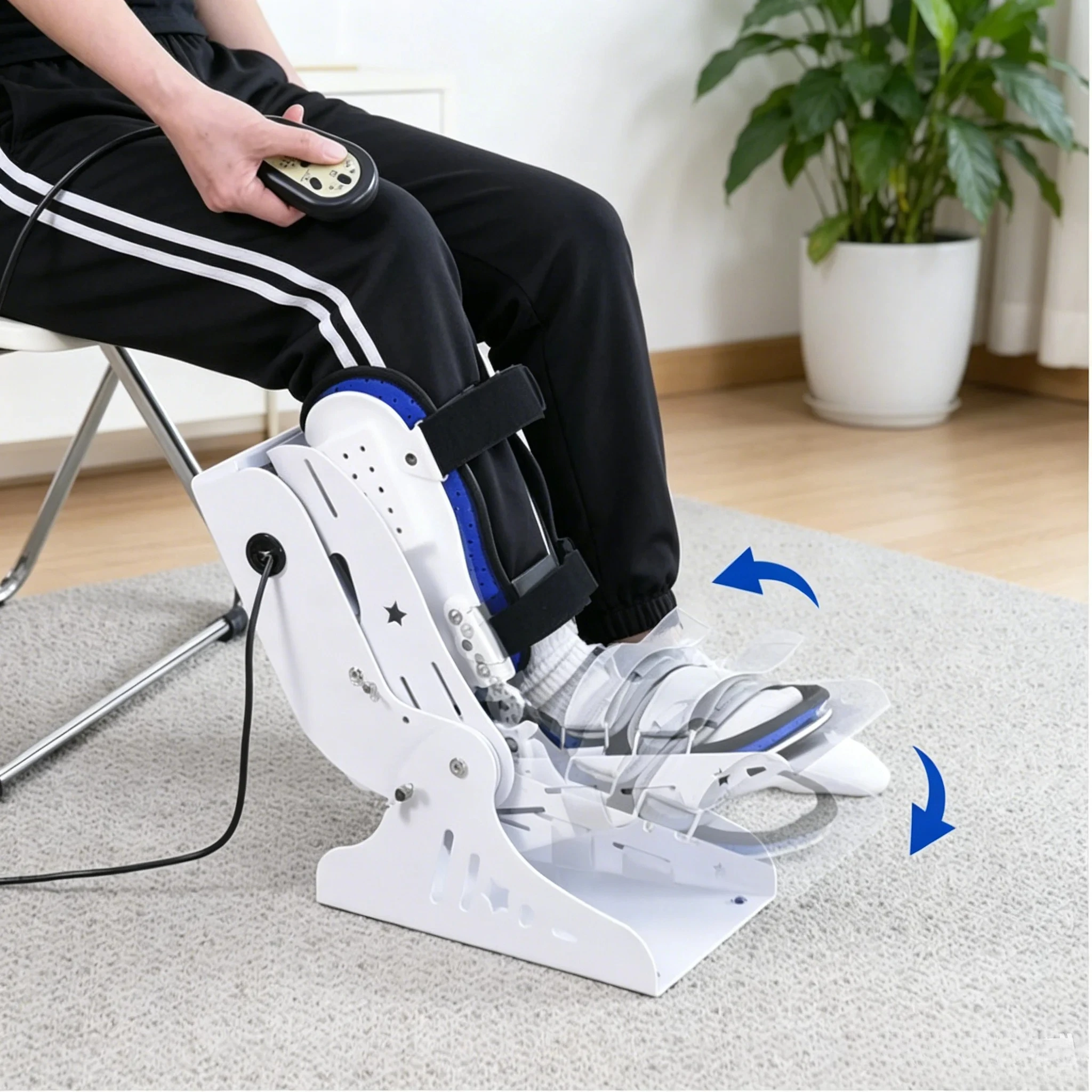 Manual‑Automatic Foot & Ankle Activity Gear, Ankle Holding Bracket, Lower Limb Foot Support