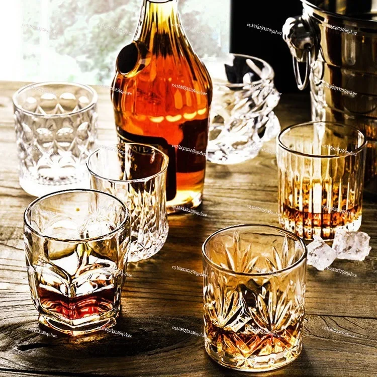 Whiskey Brandy Beer Glass Foreign Wine Classic Cup Drinking Cup Bar Wine Set