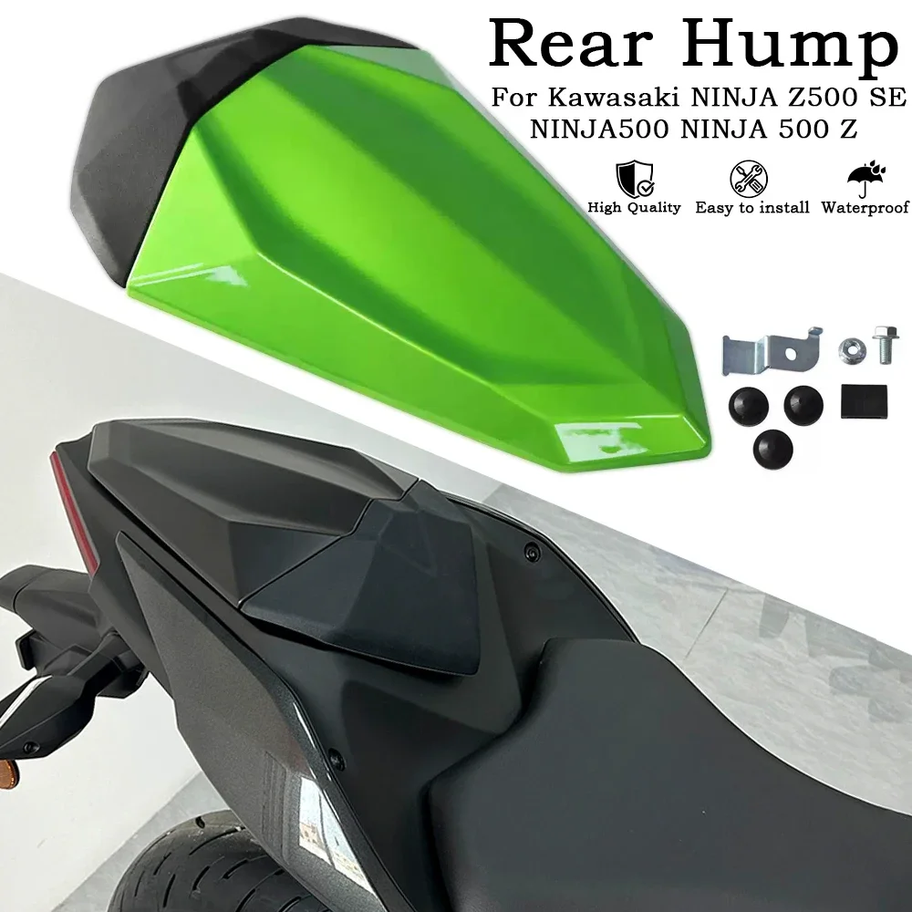

Motorcycle Rear Seat Cover For Kawasaki Z500 SE NINJA500 NINJA 500 Z Pillion Passenger Solo Seat Back Cover Fairing Cowl 2024-25