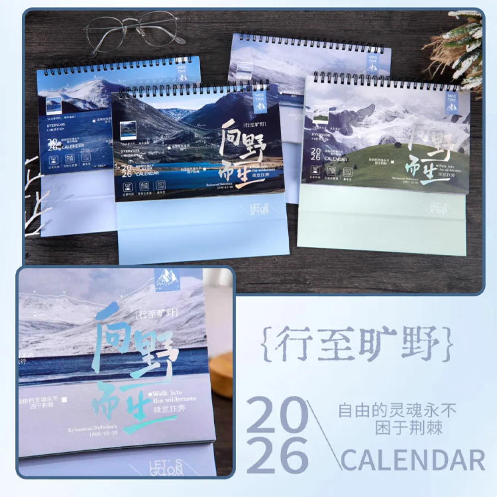 

Coil Calendar 360 Degree Flipping Monthly Planner Office Calendar Elegant Daily Planner For Meeting Planning Desktop Decor Time