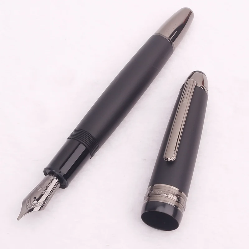 

Luxury 149 Series Mb Metal Fountain Pen 0.5-0.6mm Nib Black Business Stationery Writing Pens Office Supplies Rollerball Pen