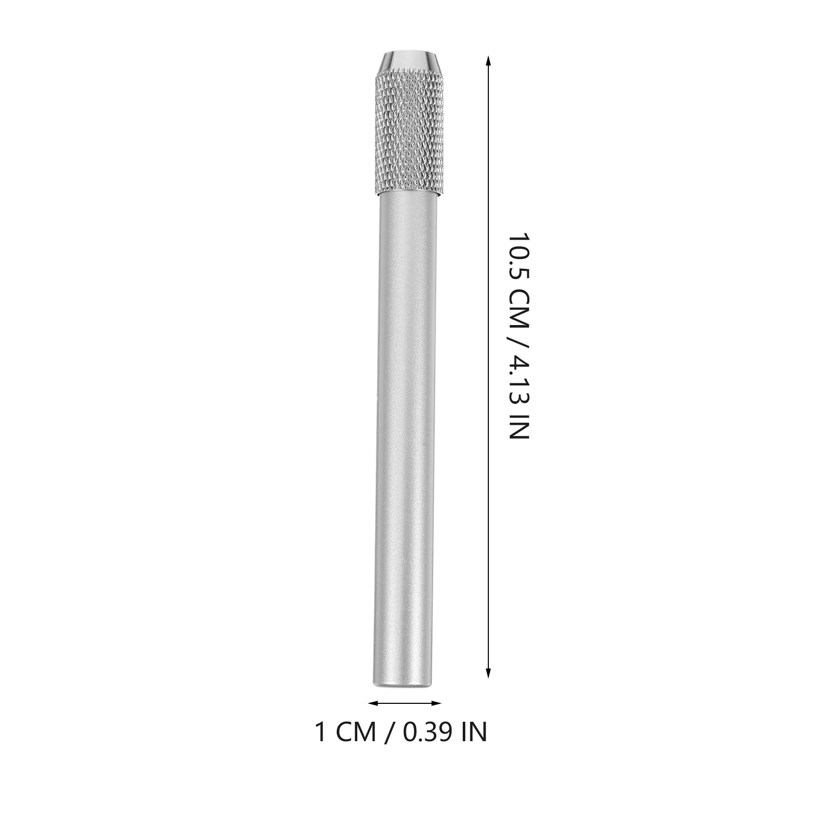 Crayon Extension Pencil Extender Loodpotloden Schoolbenodigdheden Zilver Roestvrij Staal Kantoor Schrijfgereedschap