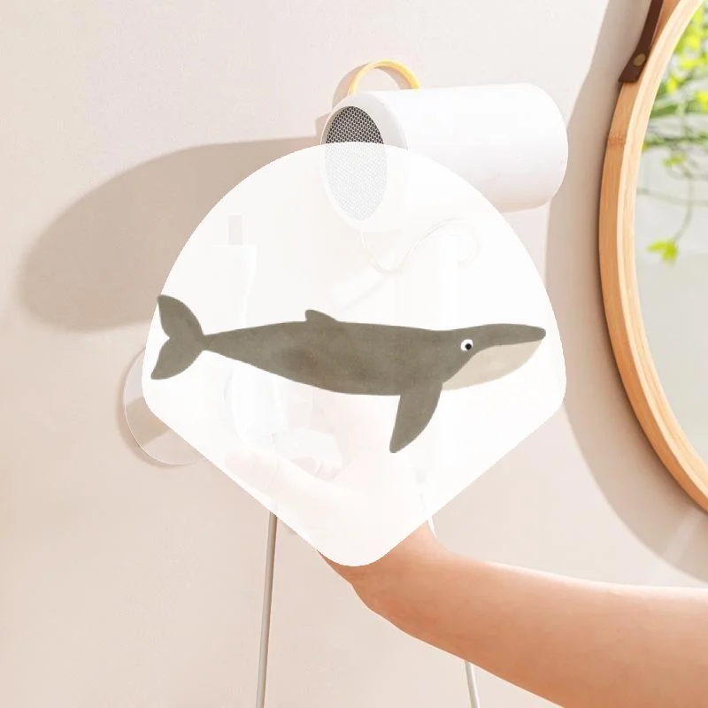 1/2/4Pcs Transparent Wire Management Wire Fixing Clip Wear-resistant Cable Organizer Self Adhesive Hook Round Storage Case