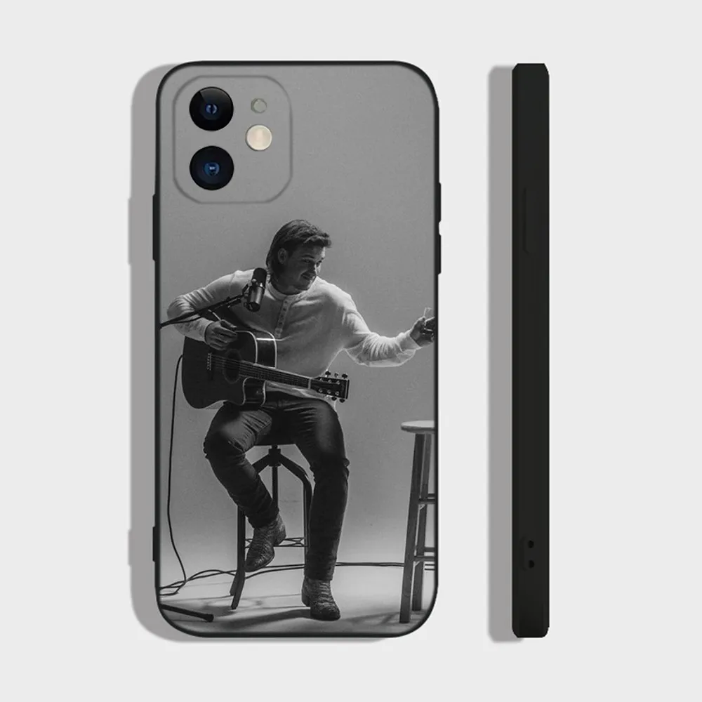 Singer M-Morgan W-Wallen Phone Case For iPhone 15,14,13,12,11 Plus,Pro,Max,XR,XS,X,7,8 Plus,SE,Mini Silicone Soft