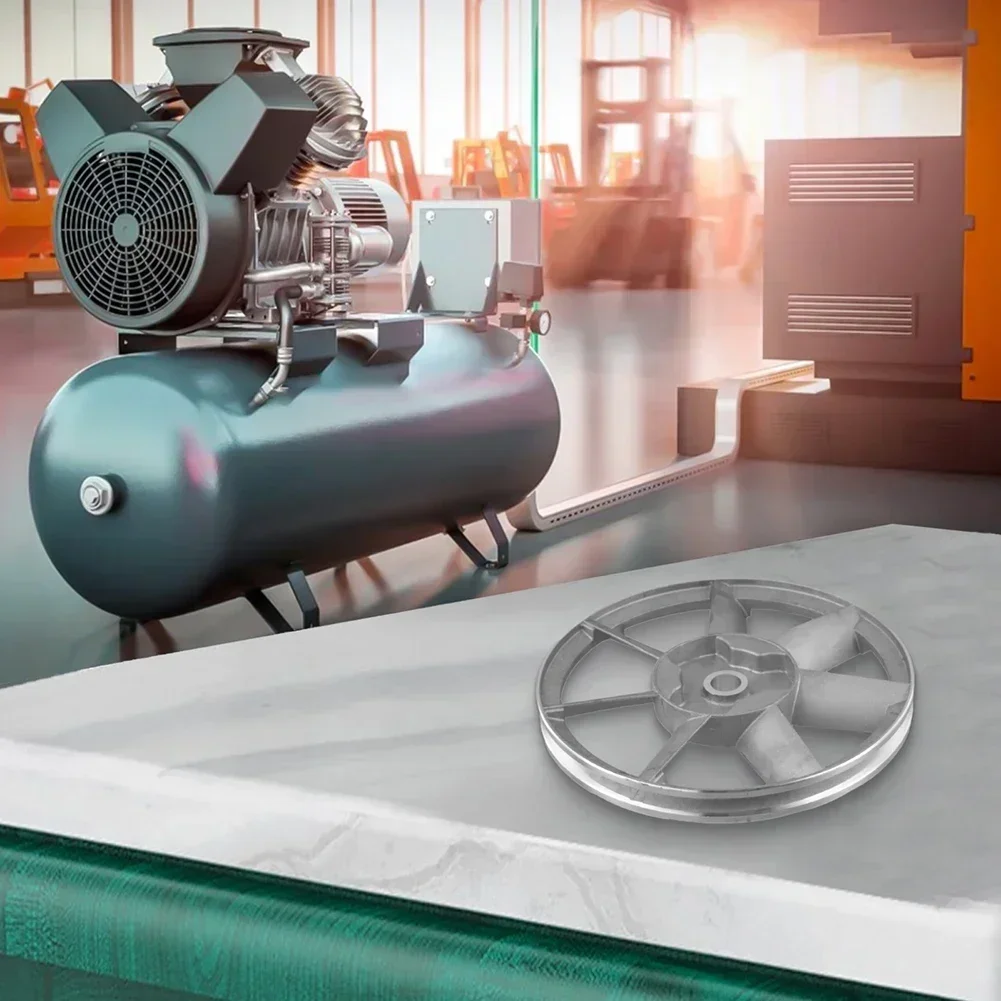 

For Air Compressor Pulley Assembly with A Type Triangle Belt Compatibility Metal Construction for Optimal Efficiency