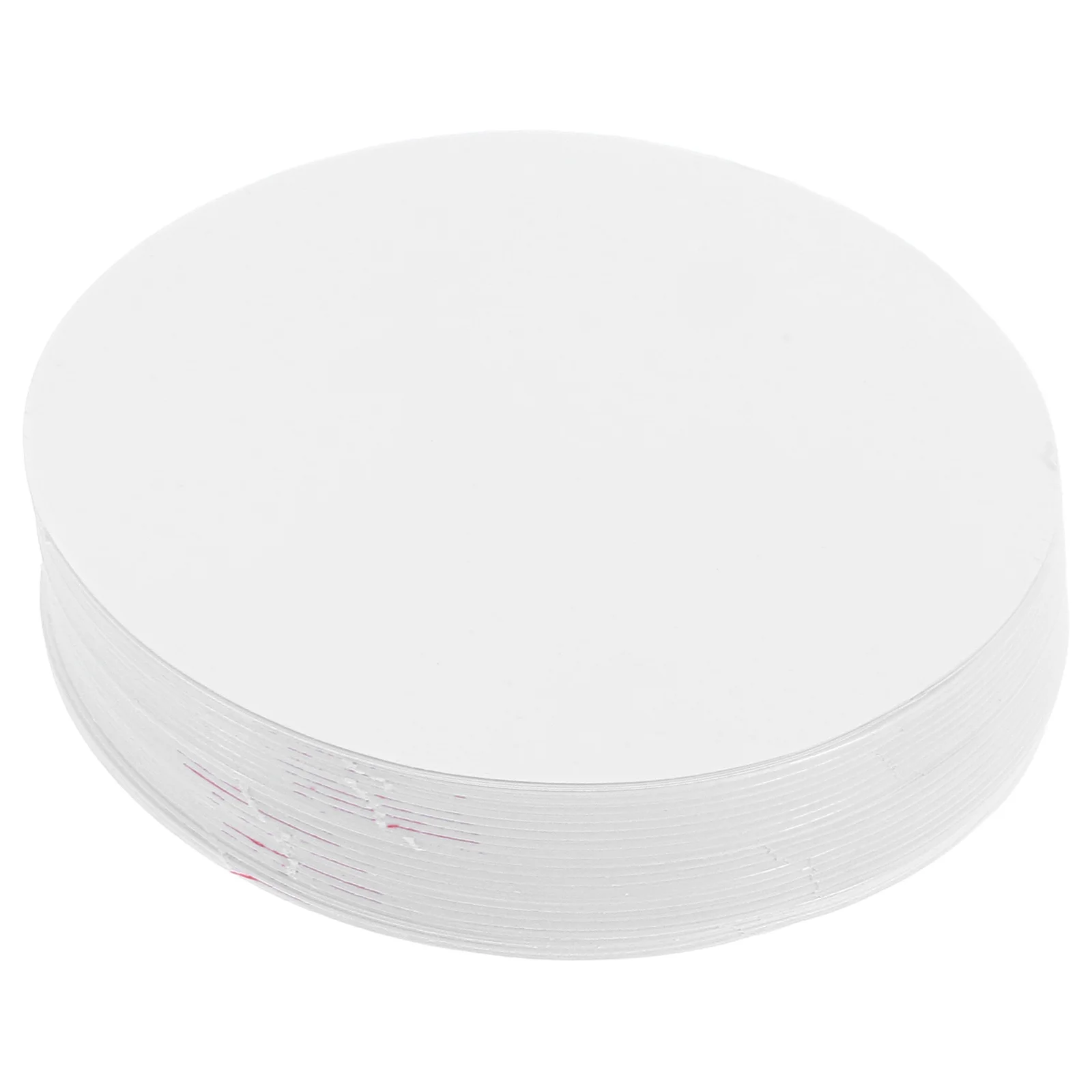 

100Pcs DIY Badge Papers Blank Round Craft Making Sheets for Hand Painting Graffiti Multi Use Making Sheets Round Graffiti Papers